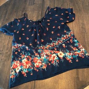 Women’s Small American Dress Floral Shirt